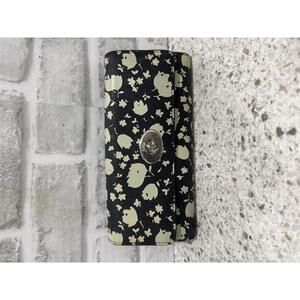 Coach Floral Print Slim Envelope Leather Wallet